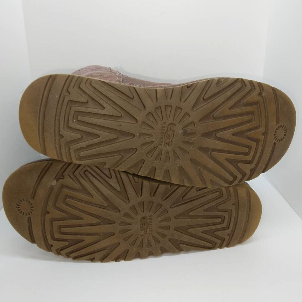 UGG Australia Vintage Women's Pre-owned Purple Sheepskin Boots - sz. 6 RARE!! - Picture 5 of 6